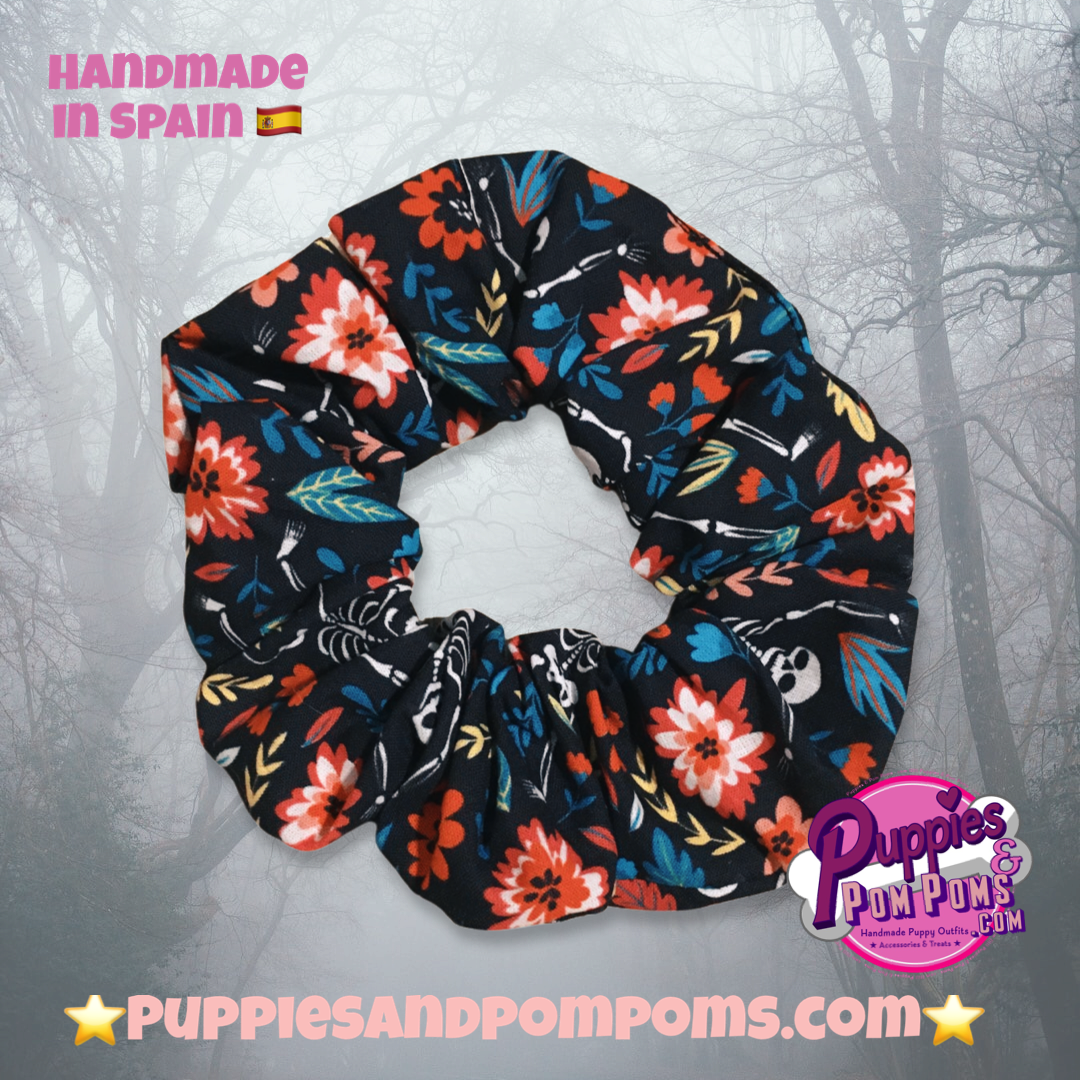 Autumn Celebration Halloween Scrunchie-1
