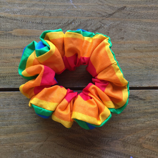Rainbow Scrunchie - Small-0