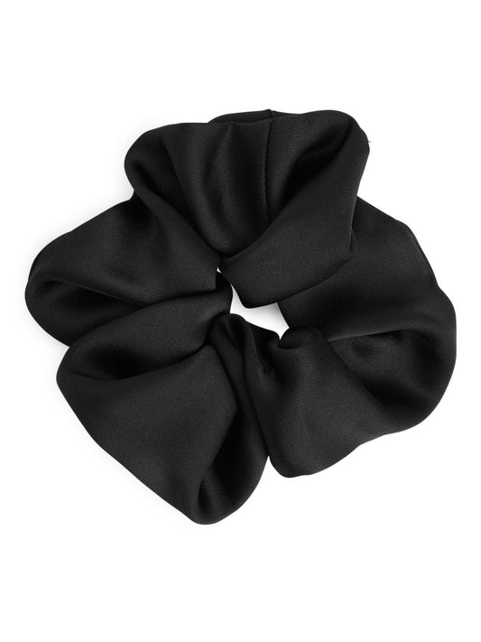 Vegan silk scrunchie Extra Large-0